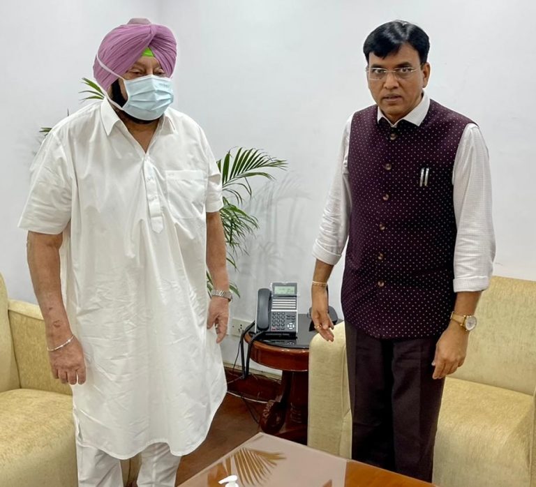 ਕੈਪਟਨ ਦੀ ਬੇਨਤੀ ’ਤੇ ਕੇਂਦਰੀ ਸਿਹਤ ਮੰਤਰੀ ਵੱਲੋਂ ਪੰਜਾਬ ਨੂੰ ਟੀਕਿਆਂ ਦੀ ਸਪਲਾਈ ‘ਚ ਫੌਰੀ ਤੌਰ ਉਤੇ 25 ਫੀਸਦੀ ਵਾਧਾ ਕਰਨ ਦੇ ਹੁਕਮ