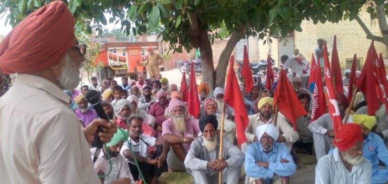 ਮਜਦੂਰਾਂ ਵੱਲੋਂ ਸਮਾਜਿਕ ਜਬਰ ਵਿਰੁੱਧ ਰੈਲੀ