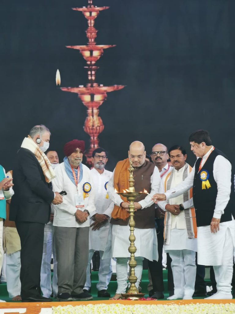 ਭਾਰਤੀ ਸਹਿਕਾਰ ਸੰਸਥਾਨ ਵੱਲੋਂ ਸਹਿਕਾਰਤਾ ਮੰਤਰੀ ਅਮਿਤ ਸ਼ਾਹ ਦੇ ਸਵਾਗਤ ਲਈ ਰਾਸ਼ਟਰੀ ਸਹਿਕਾਰੀ ਕਾਨਫਰੰਸ ਦਾ ਆਯੋਜਨ