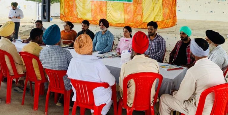 ਖੇਤੀਬਾੜੀ ਵਿਭਾਗ ਵਲੋਂ ਬਲਾਕ ਪੱਧਰੀ ਕੈਂਪ ਆਯੋਜਿਤ