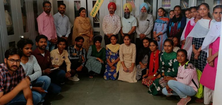 ਘੁੱਦਾ ਕਾਲਜ ‘ਚ ਗੁਰੂ ਗੋਬਿੰਦ ਸਿੰਘ ਸਟੱਡੀ ਸਰਕਲ ਖੇਤਰ ਦਾ ਨਵਾਂ ਯੂਨਿਟ ਸਥਾਪਤ 