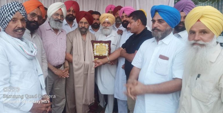 ਮਾਲਵਾ ਹੈਰੀਟੇਜ ਫਾਊਂਡੇਸ਼ਨ ਨੇ ਕੀਤਾ ਵਿਧਾਇਕ ਜਗਰੂਪ ਗਿੱਲ ਦਾ ਸਨਮਾਨ