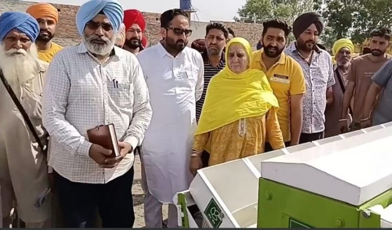 ਮੁੱਖ ਮੰਤਰੀ ਭਗਵੰਤ ਮਾਨ ਦੇ ਪਿੰਡ ਸਤੌਜ ਤੋਂ ਹੋਈ ਝੋਨੇ ਦੀ ਸਿੱਧੀ ਬਿਜਾਈ ਦੀ ਸ਼ੁਰੂਆਤ