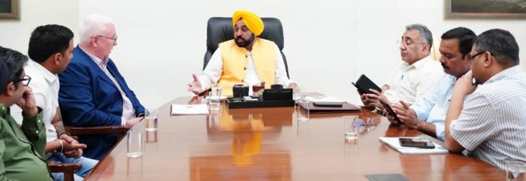ਆਸਟਰੇਲੀਆਈ ਕੰਪਨੀ ਨੇ ਮੁੱਖ ਮੰਤਰੀ ਨਾਲ ਕੀਤੀ ਮੀਟਿੰਗ