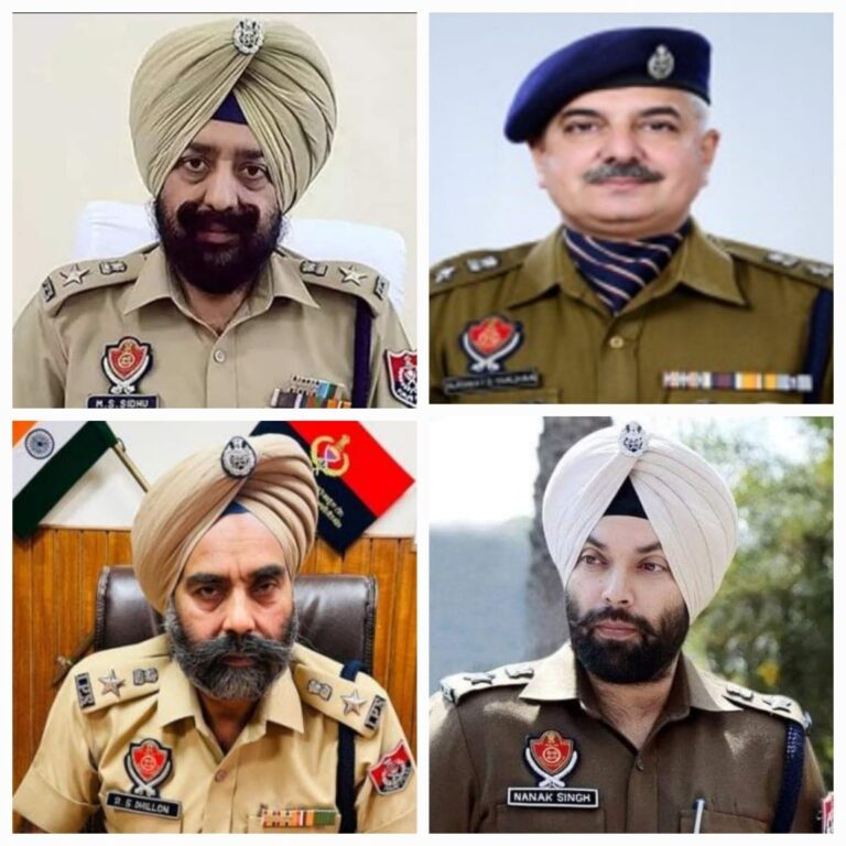 ਪੰਜਾਬ ਪੁਲਿਸ ਵਿੱਚ ਵੱਡੀ ਪੱਧਰ ‘ਤੇ ਹੋਈ ਰੱਦੋਬਦਲ 