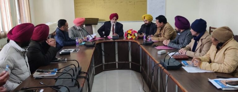 ਵਾਈਸ ਚਾਂਸਲਰ ਵਲੋਂ ਕਪਾਹ ਦੀ ਕਾਸ਼ਤ ਲਈ ਖੇਤੀ ਮਾਹਿਰਾਂ ਨਾਲ ਅੰਤਰਰਾਜੀ ਮੀਟਿੰਗ ਆਯੋਜਿਤ