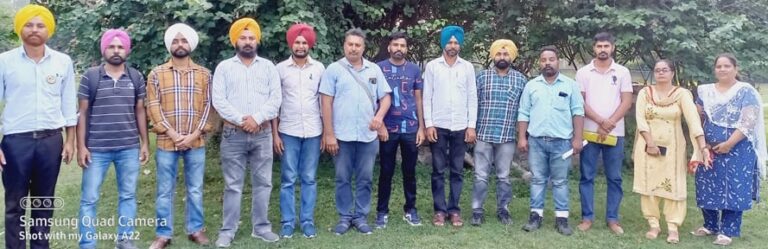 ਠੇਕਾ ਮੁਲਾਜ਼ਮ ਭਲਕੇ ਜ਼ਬਰੀ ਛਾਂਟੀਆਂ ਵਿਰੁੱਧ ਡੀ.ਸੀ.ਦਫਤਰਾਂ ਅੱਗੇ ਕਰਨਗੇ ਰੋਸ ਪ੍ਰਦਰਸ਼ਨ:-ਮੋਰਚਾ ਆਗੂ