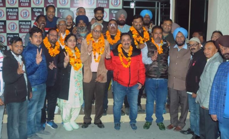 ਉੱਘੇ ਪੱਤਰਕਾਰ ਸਤਨਾਮ ਸਿੰਘ ਮਾਣਕ ਬਣੇ ਪੰਜਾਬ ਪ੍ਰੈਸ ਕਲੱਬ ਦੇ ਪ੍ਰਧਾਨ