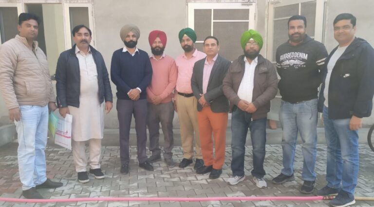 ਪੰਜਾਬ ਸਟੇਟ ਮਨਿਸਟੀਰੀਅਲ ਸਰਵਿਸ ਯੂਨੀਅਨ ਦੀ ਮੀਟਿੰਗ ਹੋਈ 