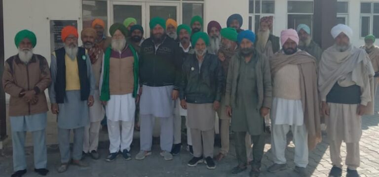 ਪਿੰਡ ਰਾਜਗੜ੍ਹ ਕੁੱਬੇ ਵਿਖੇ ਬੀਕੇਯੂ ਸਿੱਧੂਪੁਰ ਦੀ ਪਿੰਡ ਇਕਾਈ ਦੀ ਚੋਣ ਹੋਈ