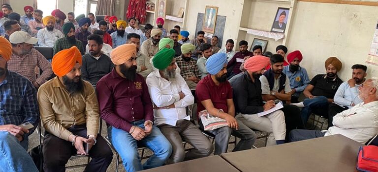 ਠੇਕਾ ਮੁਲਾਜ਼ਮ ਸੰਘਰਸ਼ ਮੋਰਚਾ ਪੰਜਾਬ ਦੇ ਸੱਦੇ ਤੇ ਵੇਰਕਾ ਮਿਲਕ ਪਲਾਂਟ ਦੀ ਕਨਵੈਨਸ਼ਨ