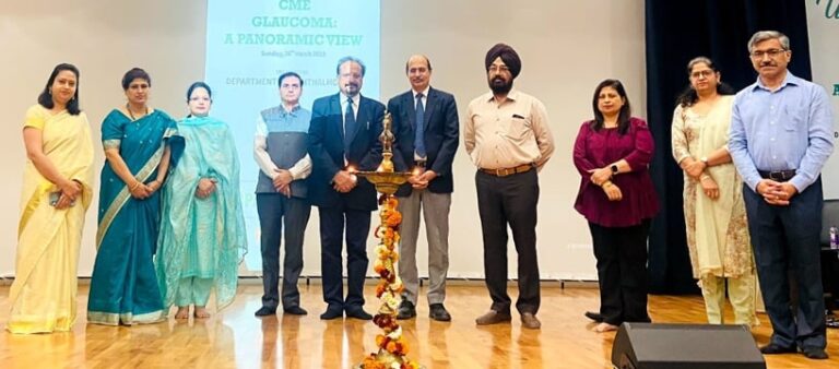 ਏਮਜ਼ ਦੇ ਨੇਤਰ ਵਿਗਿਆਨ ਵਿਭਾਗ ਵੱਲੋਂ ਗਲੋਕੋਮਾਜਾਗਰੂਕਤਾ ਹਫ਼ਤਾ ਮਨਾਇਆ