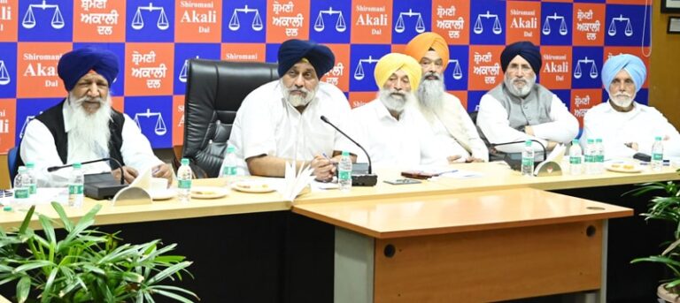 ਅਕਾਲੀ ਦਲ ਜਲੰਧਰ ਜ਼ਿਮਨੀ ਚੋਣ ਸ਼ਾਂਤੀ ਤੇ ਫਿਰਕੂ ਸਦਭਾਵਨਾ ਅਤੇ ਸਮਾਜ ਦੇ ਕਮਜ਼ੋਰ ਵਰਗਾਂ ਲਈ ਨਿਆਂ ਦੇ ਮੁੱਦਿਆਂ ’ਤੇ ਲੜੇਗਾ
