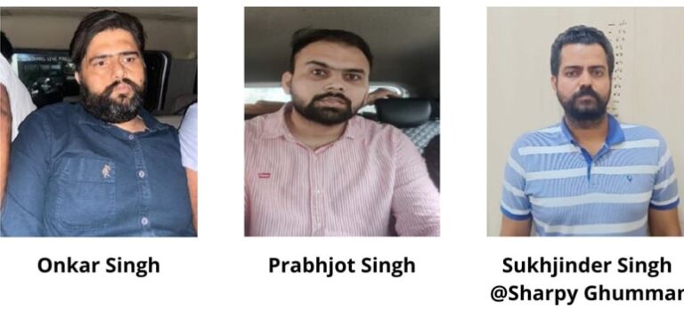 ਏਜੀਟੀਐਫ ਵੱਲੋਂ ਗੈਂਗਸਟਰਾਂ ਨੂੰ ਦੇਸ਼ ਤੋਂ ਭੱਜਣ ‘ਚ ਮਦਦ ਕਰਨ ਵਾਲੇ ਜਾਅਲੀ ਪਾਸਪੋਰਟ ਰੈਕੇਟ ਦਾ ਪਰਦਾਫਾਸ਼, ਤਿੰਨ ਗ੍ਰਿਫ਼ਤਾਰ