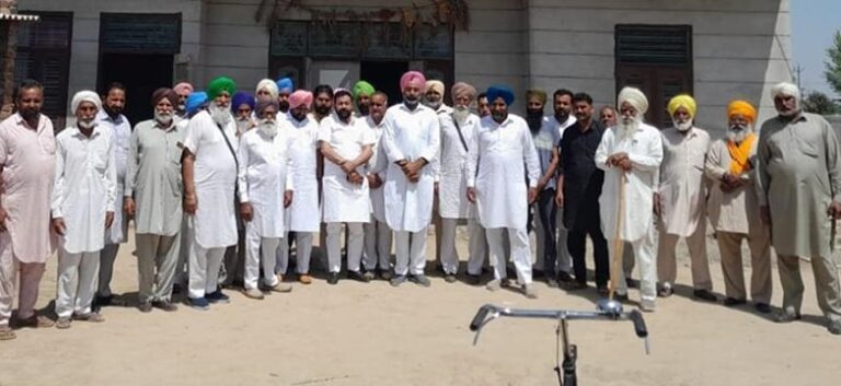 ਸੰਵਿਧਾਨ ਬਚਾਉ ਮੁਹਿੰਮ ਤਹਿਤ ਲੋਕਾਂ ਨੂੰ ਮੋਦੀ ਸਰਕਾਰ ਦੀਆਂ ਧੱਕੇਸ਼ਾਹੀਆਂ ਵਿਰੁਧ ਡਟਣ ਦੀ ਕੀਤੀ ਅਪੀਲ
