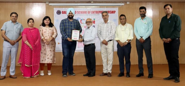 ਬੀ.ਐਫ.ਜੀ.ਆਈ. ਵਿਖੇ ਸਟਾਰਟਅੱਪ ਆਈਡੀਆ ਪ੍ਰਤੀਯੋਗਤਾ ’ਆਈਕੈਨ’ ਦਾ ਹੋਇਆ ਆਯੋਜਨ