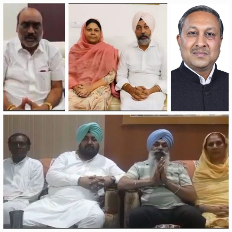 ਬਠਿੰਡਾ ਨਗਰ ਨਿਗਮ ਦੇ ਅੱਧੀ ਦਰਜ਼ਨ ਕੌਂਸਲਰਾਂ ਨੇ ਕਾਂਗਰਸ ਪਾਰਟੀ ਨੂੰ ਕਿਹਾ ਅਲਵਿਦਾ