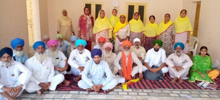 ਕਿਰਤੀ ਕਿਸਾਨ ਯੂਨੀਅਨ ਦੀ ਮੋਗਾ ਰੈਲੀ ਸਬੰਧੀ ਮੀਟਿੰਗ ਹੋਈ