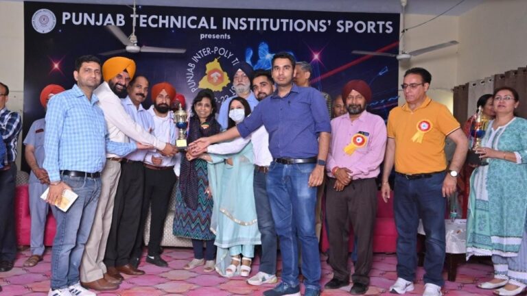ਸਰਕਾਰੀ ਪੌਲੀਟੈਕਨਿਕ ਖੂਨੀਮਾਜਰਾ ਦੀ ਰਾਜ ਪੱਧਰੀ ਪੀਟੀਆਈਐਸ ਟੈਕ ਫੈਸਟ 2023 ਵਿੱਚ ਰਹੀ ਸਰਦਾਰੀ