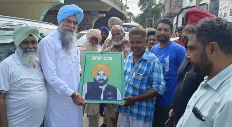 ਭਗਵੰਤ ਸਿੰਘ ਮਾਨ ਅਤੇ ਕੁਲਤਾਰ ਸਿੰਘ ਸੰਧਵਾਂ ਹੀ ਅਸਲ ਵਿੱਚ ਹਨ ਗਰੀਬਾਂ ਦੇ ਮਸੀਹੇ : ਆਲੂ ਪੇਂਟਰ