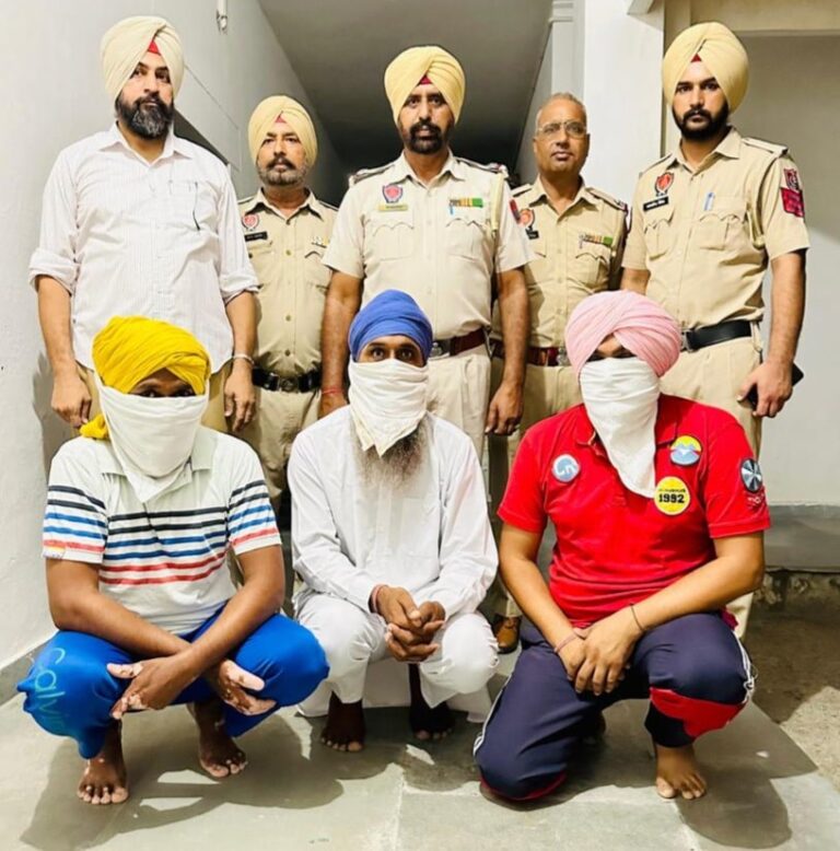 ਪਰਲਜ਼ ਕੰਪਨੀ ਦੀ 200 ਗਜ਼ ਜਗ੍ਹਾਂ ’ਤੇ ਨਜ਼ਾਇਜ਼ ਕਬਜ਼ੇ ਕਰਨ ਵਾਲੇ 3 ਜਣੇ ਕਾਬੂ, ਕੇਸ ਦਰਜ਼