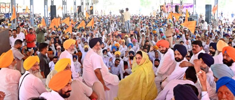 ਆਪ ਸਰਕਾਰ ਨੇ ਹੜ੍ਹ ਮਾਰੇ ਕਿਸਾਨਾਂ ਲਈ ਨਿਗੂਣੀ ਰਾਸ਼ੀ ਜਾਰੀ ਕਰ ਕੇਜ਼ਖ਼ਮਾਂ ’ਤੇ ਲੂਣ ਛਿੜਕਿਆ: ਸੁਖਬੀਰ ਸਿੰਘ ਬਾਦਲ