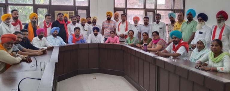ਮਜ਼ਦੂਰ ਮੁਕਤੀ ਮੋਰਚਾ ਪੰਜਾਬ ਵੱਲੋਂ ਬੇਜ਼ਮੀਨੇ ਦਲਿਤਾਂ ਗਰੀਬਾਂ ਨੂੰ ਜ਼ਮੀਨ ਚੋ ਜ਼ਮੀਨ ਦਾ ਦਿਓ ਅੰਦੋਲਨ ਕੀਤਾ ਜਾਵੇਗਾ ਤੇਜ਼