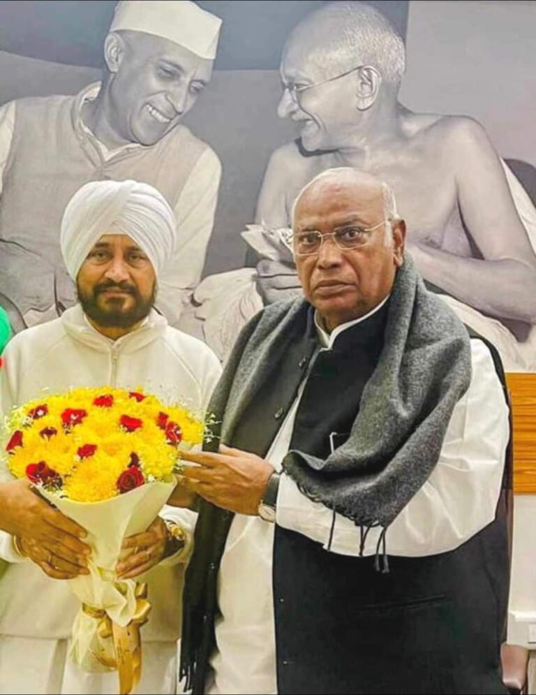 ਕਾਂਗਰਸ ਪਾਰਟੀ ‘ਚ ਸਾਬਕਾ ਮੁੱਖ ਮੰਤਰੀ ਚੰਨੀ ਨੂੰ ਮਿਲਿਆ ਵੱਡਾ ਅਹੁਦਾ