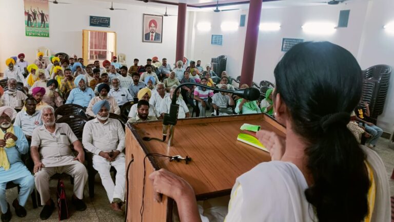 ਮਨੀਪੁਰ ਘਟਨਾਕ੍ਰਮ ਦੇ ਵਿਰੋਧ ਵਿੱਚ ਲੋਕ ਮੋਰਚਾ ਦੀ ਅਗਵਾਈ ਹੇਠ ਹੋਈ ਇਕੱਤਰਤਾ