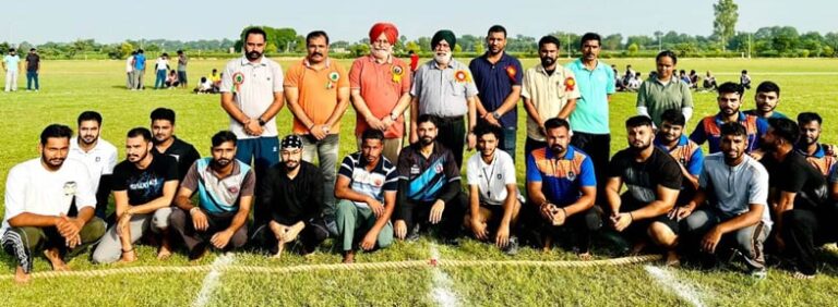 ਗੁਰੂ ਕਾਸ਼ੀ ਯੂਨੀਵਰਸਿਟੀ ਵਿਖੇ ਰਾਸ਼ਟਰੀ ਖੇਡ ਦਿਵਸ ਆਯੋਜਿਤ