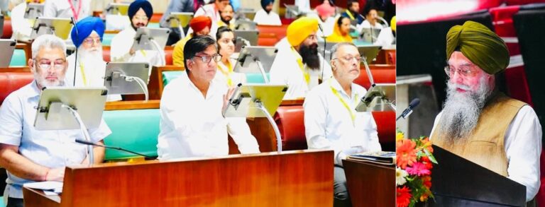 ਪੰਜਾਬ ਵਿਧਾਨ ਸਭਾ ਦਾ ਸਮੁੱਚਾ ਕੰਮ ਕਾਜ ਪੂਰਨ ਤੌਰ ‘ਤੇ ਡਿਜ਼ੀਟਲ ਅਤੇ ਪੇਪਰਲੈੱਸ ਤਰੀਕੇ ਨਾਲ ਹੋਵੇਗਾ: ਸਪੀਕਰ ਸੰਧਵਾਂ