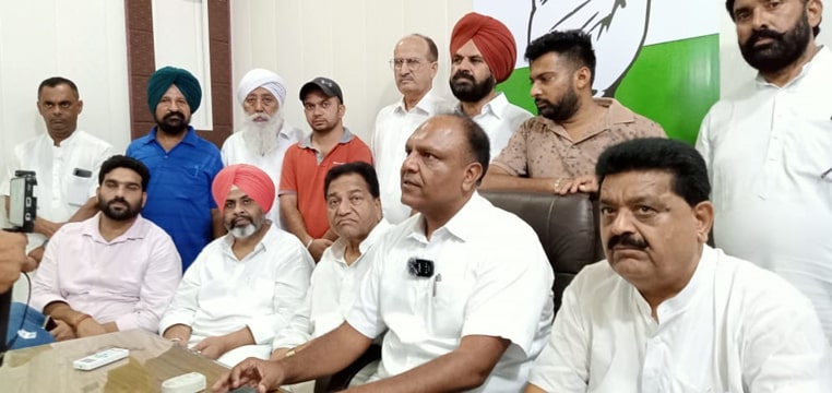 ਜਿਲ੍ਹਾ ਕਾਂਗਰਸ ਕਮੇਟੀ ਵਲੋਂ 29 ਸਤੰਬਰ ਦੇ ਜਿਲ੍ਹਾ ਪੱਧਰੀ ਧਰਨੇ ਤਿਆਰੀਆਂ ਜੋਰਾਂ ’ਤੇ