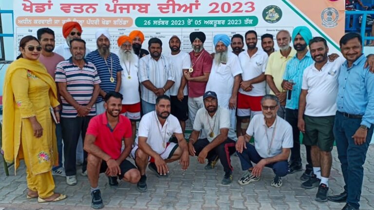 ਖੇਡਾਂ ਵਤਨ ਪੰਜਾਬ ਦੀਆਂ ਵਿੱਚ ਤੈਰਾਕੀ ਵਿੱਚੋ ਮਹਿਤਾਬ ਸਿੰਘ ਢਿੱਲੋ ਨੇ ਸਭ ਨੂੰ ਪਛਾੜਿਆ