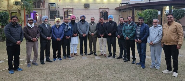 ਇੰਜ.ਨਾਹਰ ਸਿੰਘ ਸਿੱਧੂ ਪ੍ਰਧਾਨ ਅਤੇ ਲੈਂਕਚਰਾਰ ਜਗਦੀਸ਼ ਕੁਮਾਰ ਬਣੇ ਜਨਰਲ ਸਕੱਤਰ
