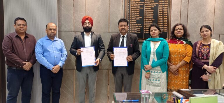 ਐਸ. ਐਸ. ਡੀ ਗਰਲਜ਼ ਕਾਲਜ ਬਠਿੰਡਾ ਨੇ ਐਮ/ਐਸ ਸੌਫਟ ਟੈੱਕ ਰਿਨਿਊਵਲ ਐਨਰਜਿਜ਼ ਲੁਧਿਆਣਾ ਨਾਲ ਕੀਤਾ ਸਮਝੌਤਾ 