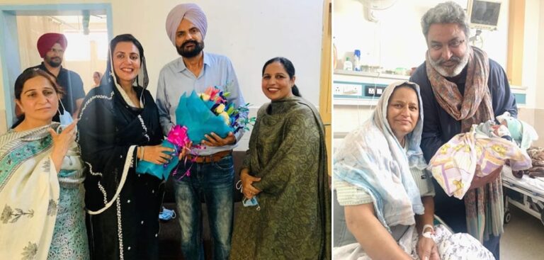 ਸਿੱਧੂ ਮੂਸੇਵਾਲਾ ਦੇ ਪ੍ਰਵਾਰ ਨੂੰ ਵਧਾਈਆਂ ਦੇਣ ਵਾਲਿਆਂ ਦਾ ਤਾਂਤਾ ਲੱਗਿਆ, ਪਿੰਡ ਹਵੇਲੀ ’ਚ ਵਿਆਹ ਵਰਗਾ ਮਾਹੌਲ