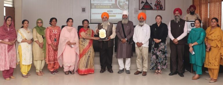 ਗੁਰੂ ਕਾਸ਼ੀ ਯੂਨੀਵਰਸਿਟੀ ਵੱਲੋਂ “ਰਬਾਬੀ ਪਰੰਪਰਾ ਦਾ ਗੁਰਮਤਿ ਸੰਗੀਤ ਵਿੱਚ ਯੋਗਦਾਨ”ਵਿਸ਼ੇ ‘ਤੇ ਅੰਤਰ-ਰਾਸ਼ਟਰੀ ਸੈਮੀਨਾਰ ਆਯੋਜਿਤ