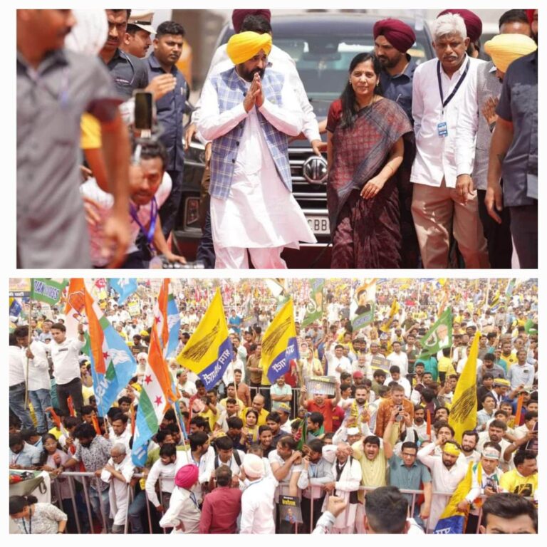 ਇੰਡੀਆ ਗਠਜੋੜ ਦੀ ਮਹਾਰੈਲੀ : ਦਿੱਲੀ ਚ ਇੱਕ ਮੰਚ ‘ਤੇ ਜੁਟੀਆਂ ਵਿਰੋਧੀ ਧਿਰਾਂ