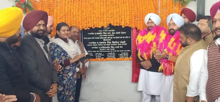 ਕੈਬਨਿਟ ਮੰਤਰੀ ਬਲਕਾਰ ਸਿੰਘ ਵਲੋਂ ਧਰਮਕੋਟ ਦੇ ਨਵੇਂ ਬੱਸ ਸਟੈਂਡ ਦਾ ਉਦਘਾਟਨ