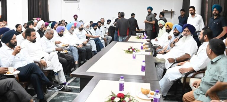 ਦਿੱਲੀ ਆਧਾਰਿਤ ਪਾਰਟੀਆਂ ਈਸਟ ਇੰਡੀਆ ਕੰਪਨੀ ਵਾਂਗੂ ਕਰਨਾ ਚਾਹੁੰਦੀਆਂ ਹਨ ਪੰਜਾਬ ’ਤੇ ਕਬਜ਼ਾ: ਸੁਖਬੀਰ ਬਾਦਲ