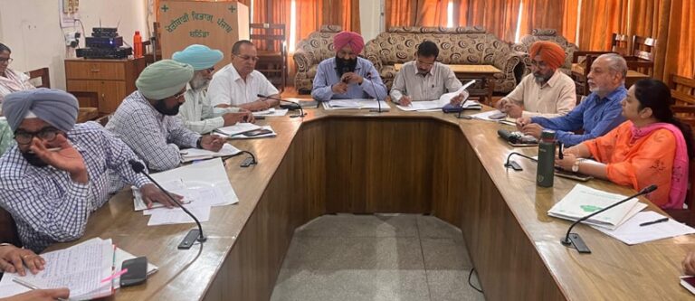 ਨਰਮੇ ਦੀ ਫ਼ਸਲ ਦੇ ਅਗਾਊਂ ਪ੍ਰਬੰਧਾਂ ਦੇ ਮੱਦੇਨਜ਼ਰ ਮੀਟਿੰਗ ਆਯੋਜਿਤ