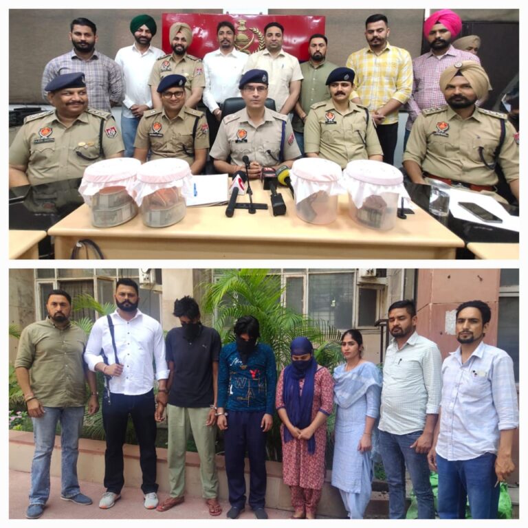 ਫਾਈਨੈਂਸਰ ਨੂੰ ਅਗਵਾ ਕਰਕੇ 10 ਲੱਖ ਦੀ ਫਿਰੋਤੀ ਵਸੂਲਣ ਵਾਲੇ ਔਰਤ ਸਹਿਤ ਕਾਬੂ