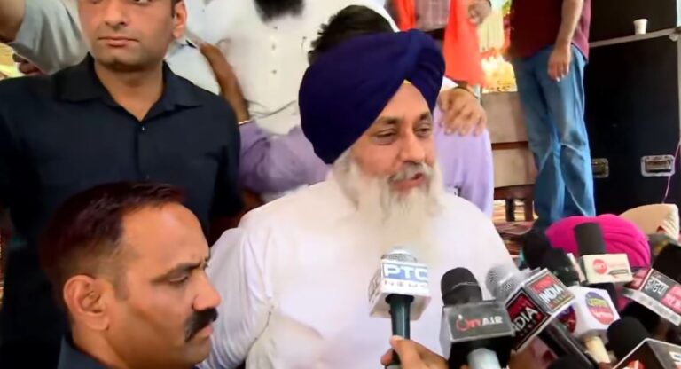ਰਾਸ਼ਟਰੀ ਪਾਰਟੀਆਂ ਦੇ ਵੱਡੇ ਆਗੂ ਪੰਜਾਬ ਦੇ ਮਸਲਿਆਂ ‘ਤੇ ਆਪਣਾ ਸਟੈਂਡ ਕਰਨ ਸਪੱਸ਼ਟ: ਬਾਦਲ