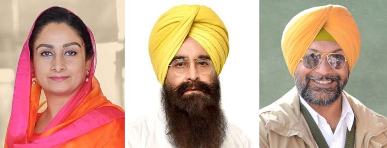 ‘ਲੋਕ ਸਭਾ ਚੋਣਾਂ: ਸਹੀ ਹਿਸਾਬ-ਕਿਤਾਬ ਨਾਂ ਦੇਣ ’ਤੇ ਹਰਸਿਮਰਤ, ਜੀਤਮਹਿੰਦਰ ਤੇ ਖੁੱਡੀਆ ਨੂੰ ਨੋਟਿਸ ਜਾਰੀ