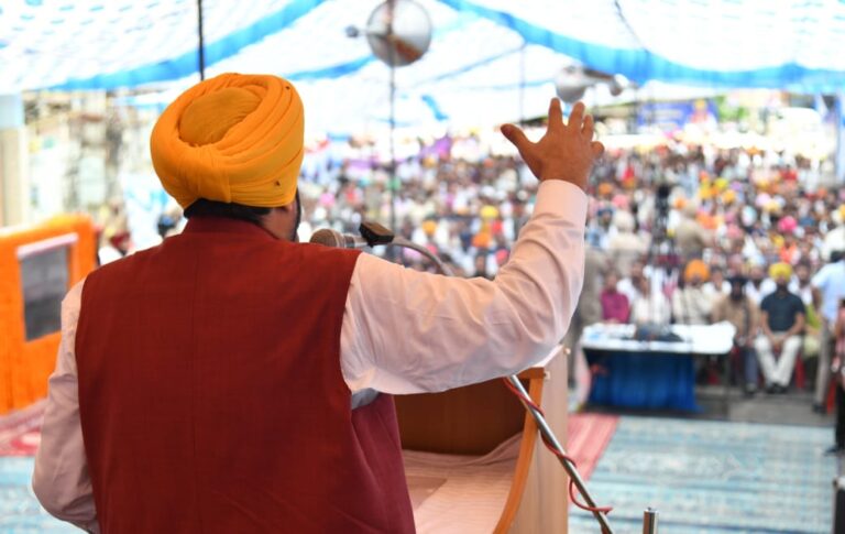 ਕੁਨਬਾਪ੍ਰਸਤ ਲੀਡਰਾਂ ਨੇ ਸਰਹੱਦੀ ਖੇਤਰ ਦੇ ਵਿਕਾਸ ਨੂੰ ਅਣਗੌਲਿਆ ਕੀਤਾ-ਮੁੱਖ ਮੰਤਰੀ