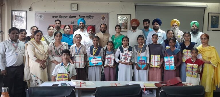ਭਾਸ਼ਾ ਵਿਭਾਗ ਵੱਲੋਂ ਕਰਵਾਏ ਗਏ ਪੰਜਾਬੀ ਸਾਹਿਤ ਸਿਰਜਣ ਅਤੇ ਕਵਿਤਾ ਗਾਇਨ ਮੁਕਾਬਲੇ