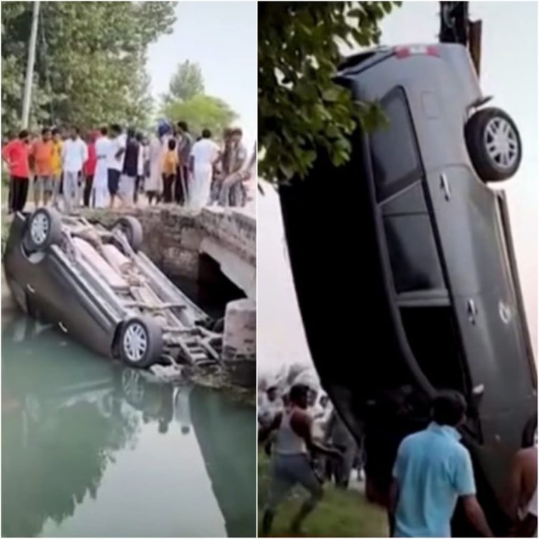 ‘ਤੇਲ’ ਚੋਣ ਤੋਂ ਪਹਿਲਾਂ ਹੀ ਨਹਿਰ ’ਚ ‘ਤਰ’ ਗਈ ਨਵੀਂ ਕਾਰ