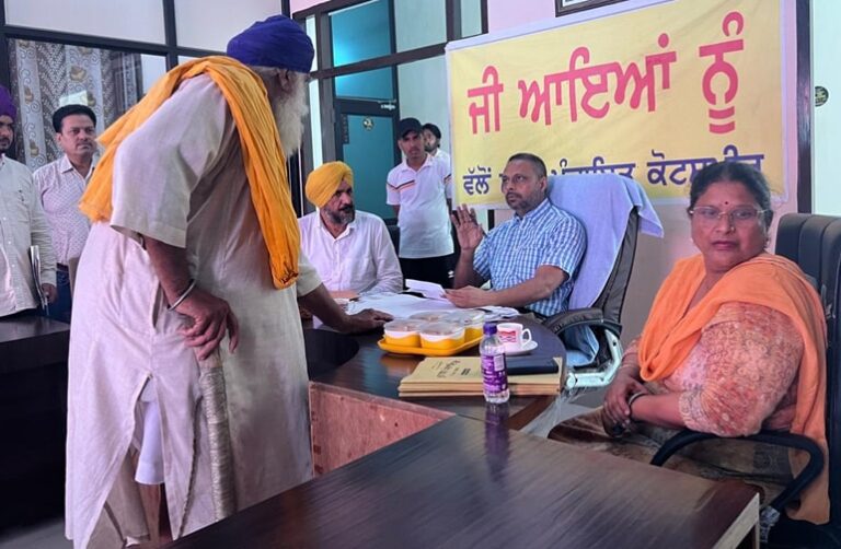 ਕੋਟਸ਼ਮੀਰ ਵਿਖੇ ਸੁਣੀਆਂ ਆਮ ਲੋਕਾਂ ਦੀਆਂ ਨਿੱਜੀ ਤੇ ਸਾਂਝੀਆਂ ਸਮੱਸਿਆਵਾਂ