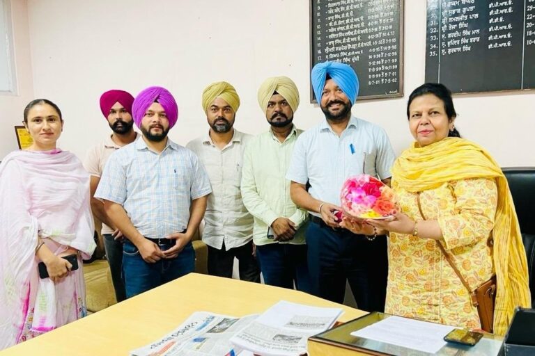 ਸ਼ਿਖਾ ਨਹਿਰਾ ਨੇ ਬਤੌਰ ਡਿਪਟੀ ਡਾਇਰੈਕਟਰ ਸੂਚਨਾ ਤੇ ਲੋਕ ਸੰਪਰਕ ਵਿਭਾਗ ਵਜੋਂ ਸੰਭਾਲਿਆ ਅਹੁੱਦਾ