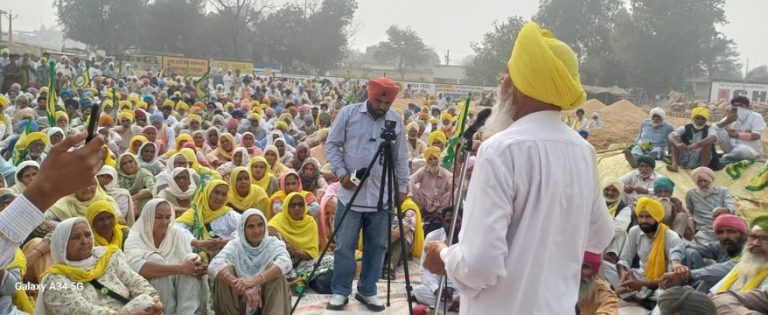 ਕਿਸਾਨਾਂ ਵਿਰੁਧ ਪਰਚਾ ਦਰਜ਼ ਕਰਨ ਦੇ ਵਿਰੁਧ ਉਗਰਾਹਾ ਜਥੇਬੰਦੀ ਨੇ ਕੀਤੀ ਰੋਸ਼ ਰੈਲੀ